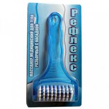 Массажер медицинский для тела разборный с насадкой "Рефлекс"